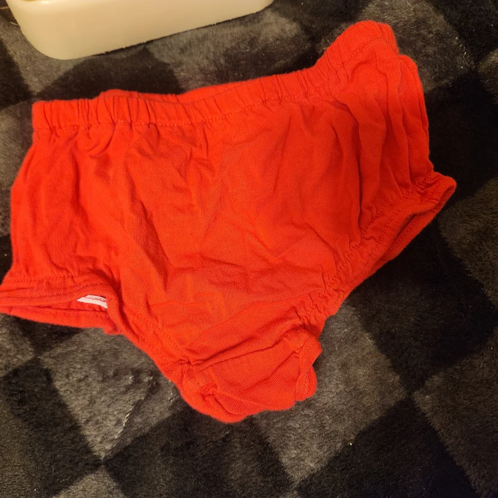 Tommy Hilfiger Bright Red Diaper Cover